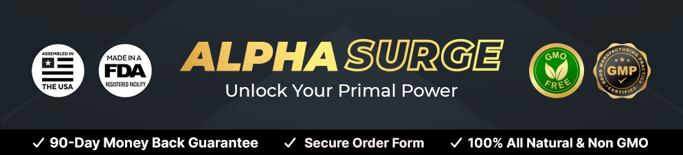 Alpha Surge promotional banner