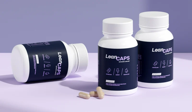 LeanCaps promotional visual
